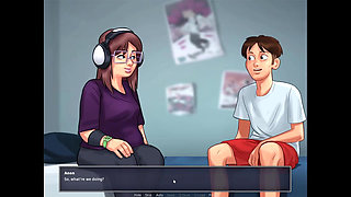 Summertime Saga June Animation Collection [part 22] Nude Sex Game Play [18+] Adult Game Play