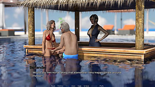 Tacos Cuck Watches His Wife Giving Pussy to an Old Chap and Deepthroating His Cock by the Pool - Episode 90