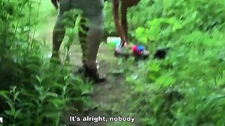 Skinny Young Babe In Public Sex Video