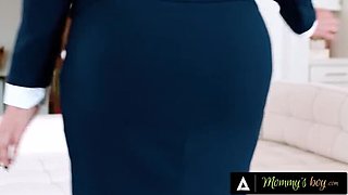 Stepmom Lauren Phillips Rough Side Fuck with Stepson Josh Rivers