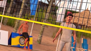 Dominos Beach 3 Topless Beach Beauties