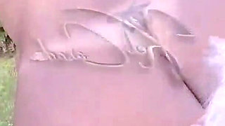 Brunette Gave It to Two at the Outdoor Camp