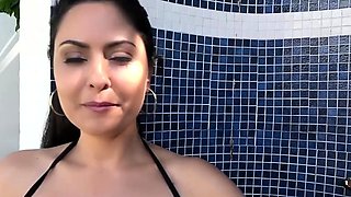 MariskaX Mariska Ass Fucked By The Swimming Pool LEWD