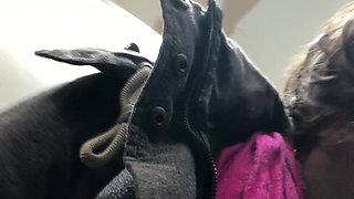 Quick Pee on a Shopping Trip