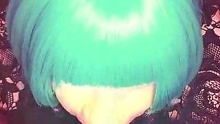 GONZO INHALE sissy cockslut tranny DEEPTHROATS SUPAH GRUBBY gasping SICK & HORNY chisel tonguing female