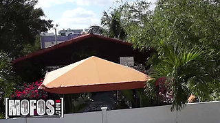 MOFOS - Gianna Nicole And Kacy Lane Rub Their Wet Pussies Together Right By The Pool