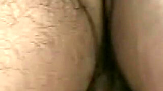 Blonde MILF Rides Her Hairy Stud Passionately