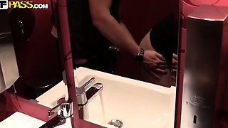 WTF Pass - Kamilla - Public Toilet Fuck With Squirting