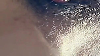 18-year-old Virgin Behind. a Huge Dildo Rubs Her and Makes Her Cum!!!!