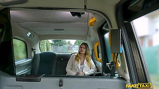 Gia Tvoricceli Needs Wealth in a Mature Taxi Ride
