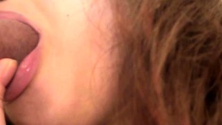 Amateur Asian Lady blowjobs and jerking