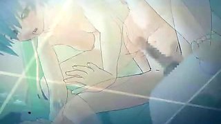 Eternal Affair inside the bed under the night