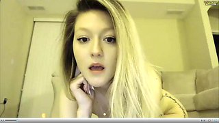 Hot Wife Hottie: Amateur, Blonde  Masturbation Porn