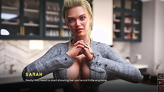 the synthetic milf sara joke with me in my house