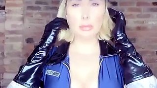 BBW PAWG Paige Turnah British pornstar is going to arrest you because you are a bad slave