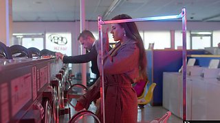 Big-titted Penny and hot stud Manuel heat up the sheets in a wild night of passion