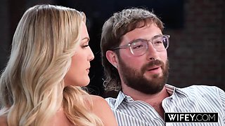 Savvy Suxx Rides Dan Damages Big Cock for Fianc