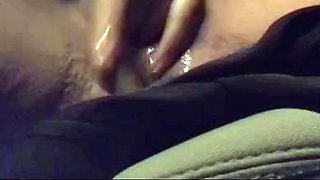 Messy car scene