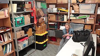 Tatted babe Emma sucks Wrex's cock with her pierced lips and tiny boobs