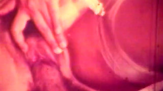 Vintage Asian Couple Classic with Retro Hairy Bush Loving