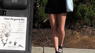 Shy Goth Exhibitionist - Patreon Appreciation