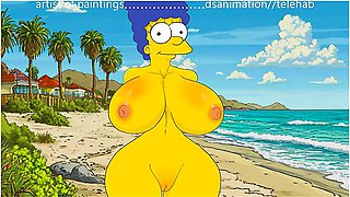 Marge Sucked Cock On The Beach ! The Simpsons New Animation Dsanimation Hentai 2025 With Car Toon
