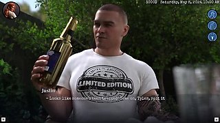 Unexpected Grill Visit Turns Hot - Topless Surprise Sex in 3D Hentai Animation