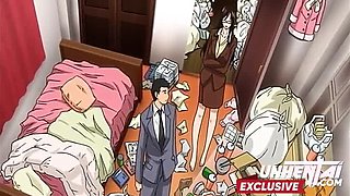 Uncensored MILF Has Illicit Encounter with Coworker in Anime Hentai