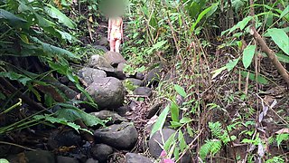 My GF and I Took a Bath Together in the Forest Gold - Angeline Cruz