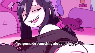 Step-bro cum twice while fucks his hot step-sis in highs