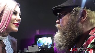 AltErotic featuring Evilyn Ink and Ivan's lace smut