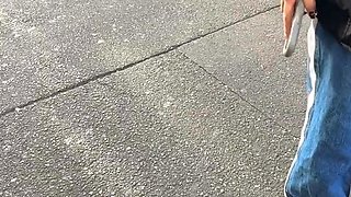 Beautiful teen brunette Jessica Sinn masturbates