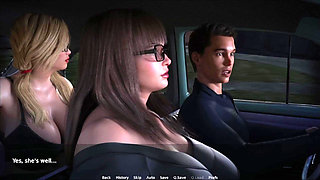 Curvy Cougars Street Threesome FMF