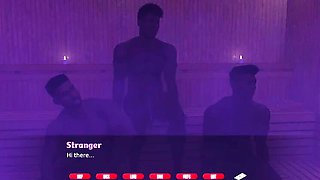 Naughty Neighbours V0.60 - Three BBC Strangers Fuck Susan in Sauna - Anal, MILF, Amateur Homemade