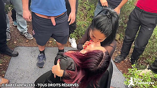 Babyfantasy83 & Mexicanna Get Together to Empty All Their Tails in the Forest