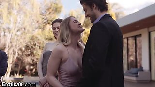 Kenzie Madison Hot Wife Swap - Blonde Bombshell Takes New Cock