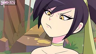 Hot Threesome with Ahri & Irelia - Rengar Fucks Them Hard (Animated Hentai)