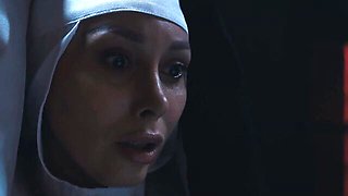 Kyoko and Steve Q's nuns action by Freeze