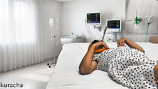 Hijab Step Sister feels her self she needs a sex when she was alone