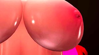 BUSTY GOTH MILF gets a fat CREAMY surprise~