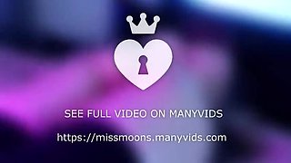 Miss Moons as Reze Gives Denji a Thighjob and Oiled Assjob - Big Ass Cosplay Fuck