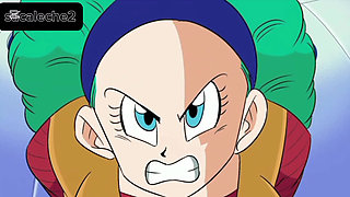 Vegeta bulma in the cacsula corporation