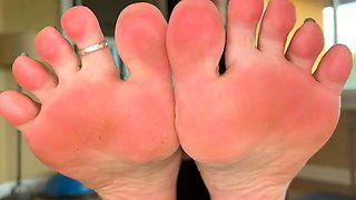 Femdom Puppy Play - Autumn Bodell's Foot Licking