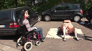 Blonde and Brunette Hardcore Outdoor Sex Sessions