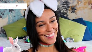 Shy brunette homemade amateur webcam teen