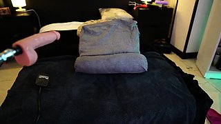 Emo teen on solo webcam masturbation