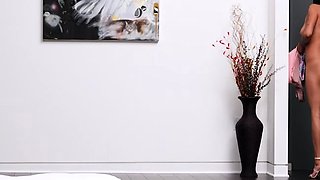 Gorgeous Brunette Great Big Boobs