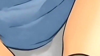 Innocence for Sale. Shoe Salesman Lick Smell Feet Shy Customer. Amazing Cartoon Ai