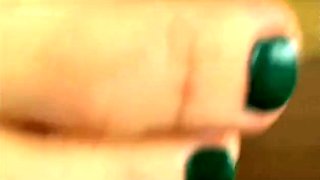 Giantess Alina - Girlfriend foot worship and under feet