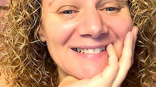 Close-up of Merce Masturbating in a Chair, Horny as Fuck
